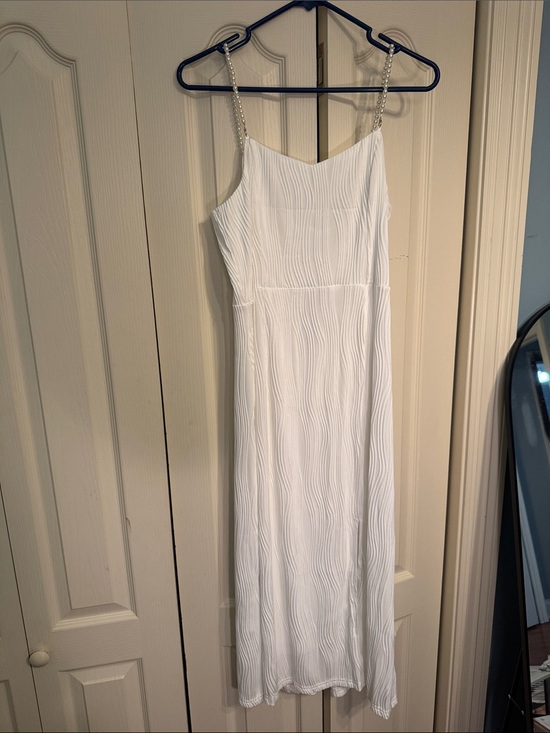 RIHOAS Dresses & Skirts - Rihoas brand size large white dress with pearl straps. Brand new with tags